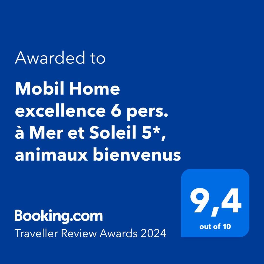 Mobil Home Excellence 6 Personnes Au Camping Mer Et Soleil, Saint George D'Oleron Les Sables Vignier Ngoại thất bức ảnh